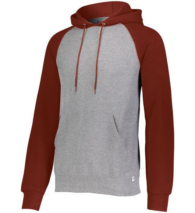 Russell Athletic Men's Dri-Power  Fleece Colorblock Hoodie