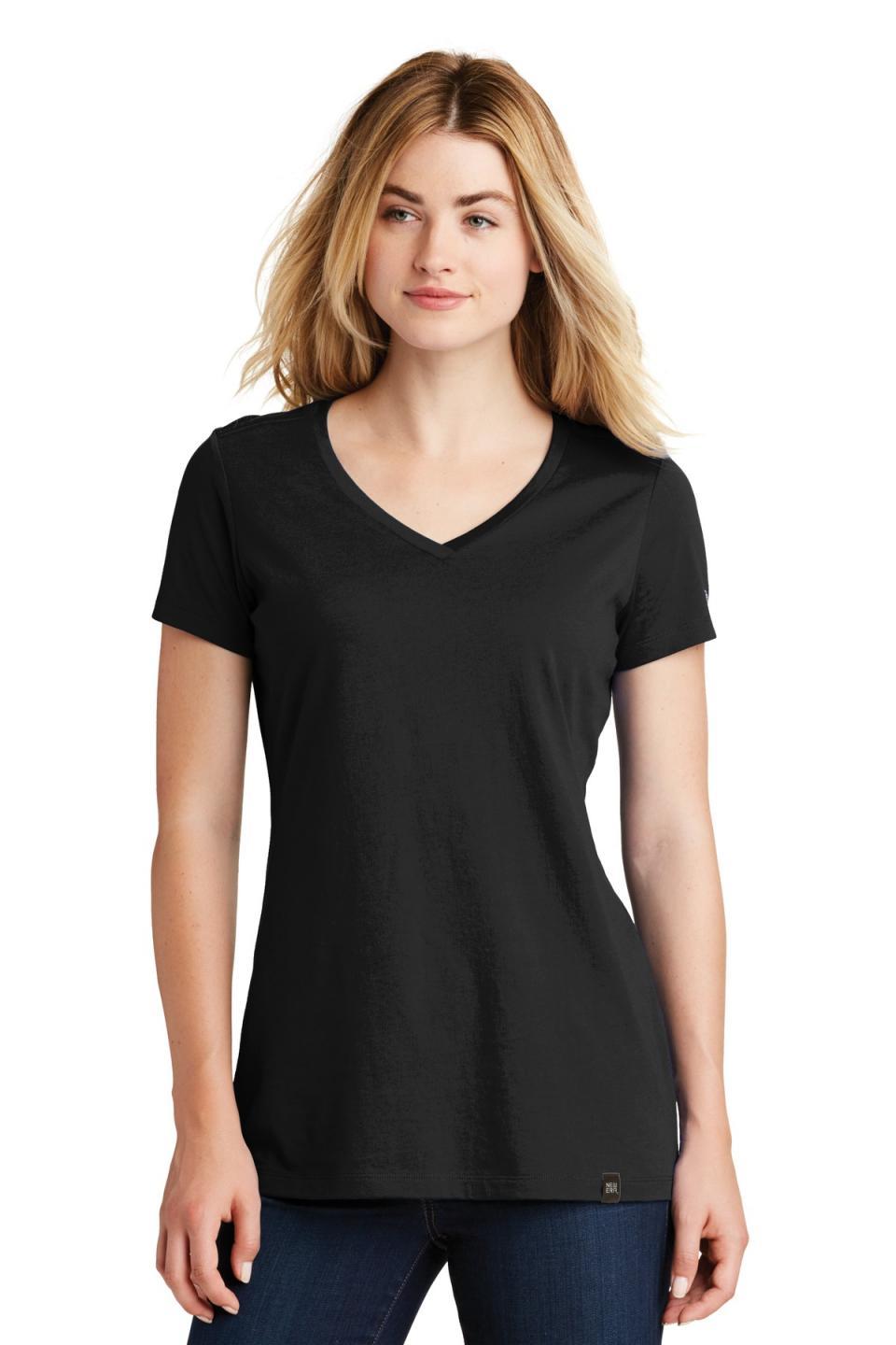 New Era Women's Heritage Blend V-Neck Tee