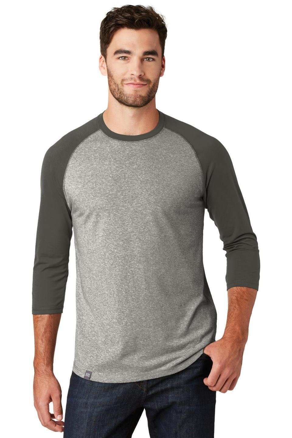 New Era Men's Heritage Blend 3/4-Sleeve Baseball Raglan Tee